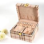 bule jewelry box makers cheap jewelry case