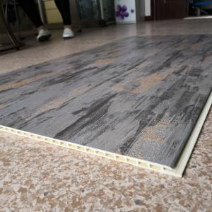 Quality Interior Tile Effect PVC Wall Panels 5000mm PVC Panel Wooden Design wholesale