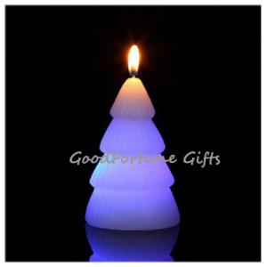 Quality religious christmas halloween coloured Eco led glow flash candle wax wholesale