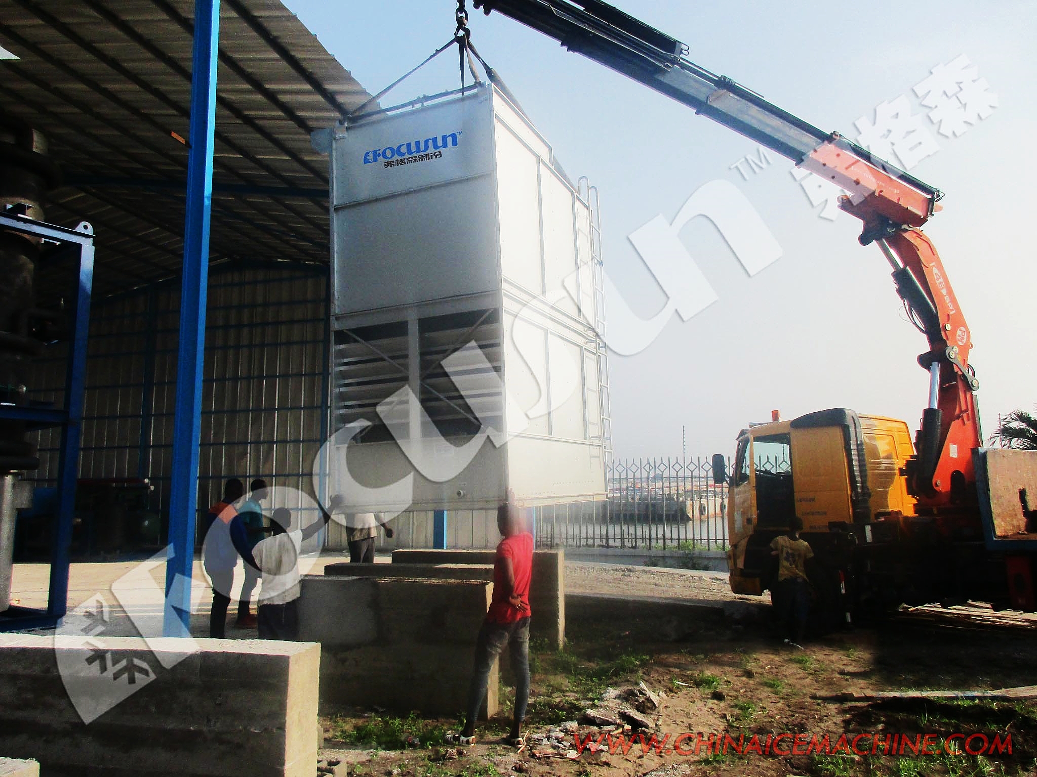 30000kg Ice Storage Capacity Unbeatable 30Tons Tube Ice Machine from Focusun Original