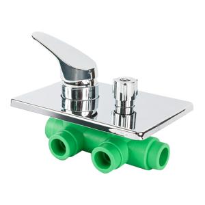 Quality Tubomart Bathroom shower mixer valve shower hot and cold water mixer ppr valve multifunctional shower mixer valve wholesale