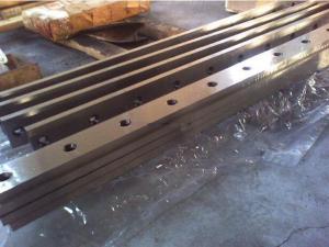 Quality Stainless Steel shear Blade CHR59 Metal Shear Blades 42CrMo Plate Cutting Tools wholesale