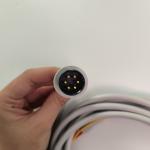 Original Nihon Kohden 6pin One Piece ECG Patient Cable BJ-753P 3lead 3.6m