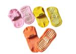 Colorful Customize Non Slip Socks Trampoline Socks Pvc Rubber Bottom Anti - Slip