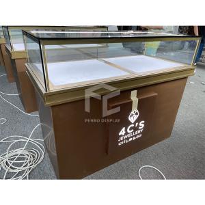 Quality 1200mm Jewelry Display Cabinet Counter OEM Metal Frame wholesale