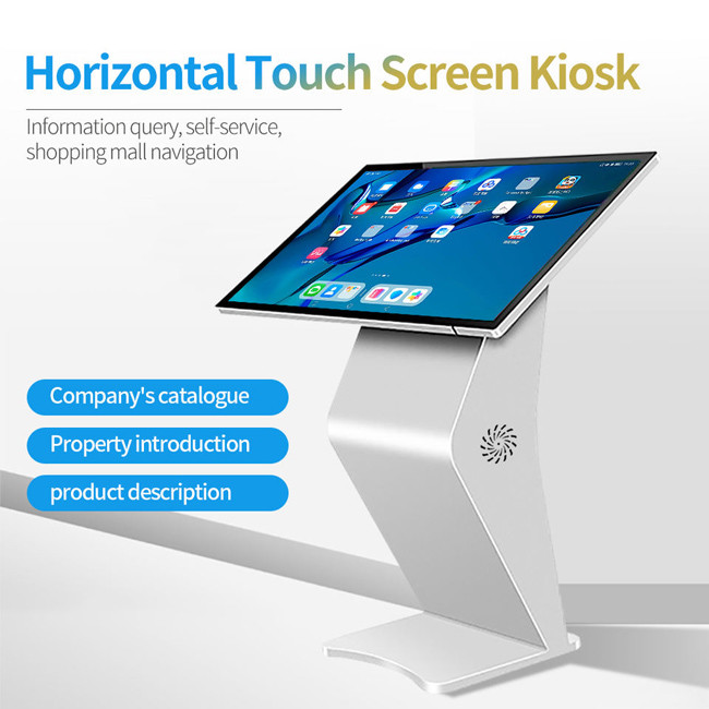 Hotel 6ms Horizontal Touch Screen Kiosk 32'' Black Kiosk Display Screen