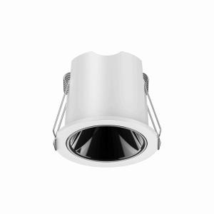 Quality 6W dia62mm led downlight high anti-dazzle round COB spotlight recessed dark black mini Residential building downlight wholesale
