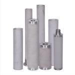 2um Stainless Steel Powder Sintered Porous Filter For Air Compressor 50 Diameter