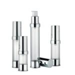 Lotion Actuator 15ml, 20ml, 30ml Metallized For Lotion Serum Plastic Airless