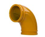 ISO9001 Approval Concrete Pump Partsdouble Wall 90 Degree Elbow
