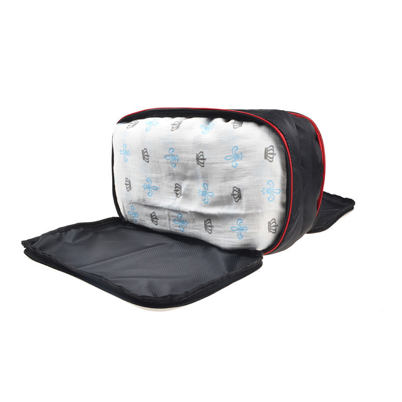 0.5kg Compression Luggage Organiser Bag Sets Packing Cube Organizers Set Of 6 Double Layer