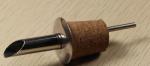 Best Selling Stainless Steel Pourer with Cork for Ceramic/Olive Oil bottle
