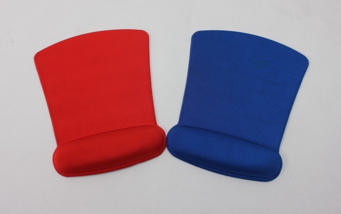 Soft Memory Foam Mouse Pad Non Slip PU Base With Lycra Cloth