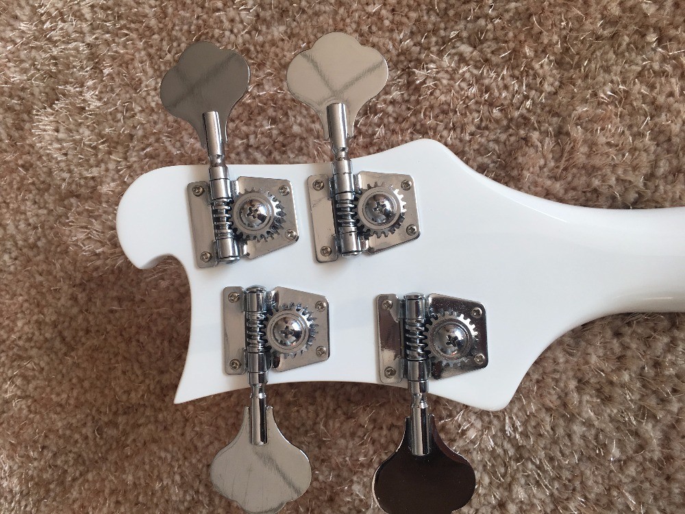4 string bass guitar set in neckshark inlay on rosewood black ABS binding set in neck RIC 4003 bass guitar