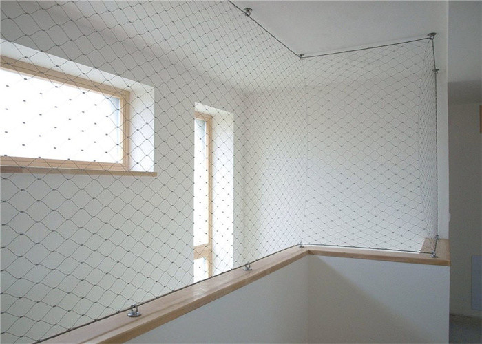 Durable Corrosion Resistance Steel Cable Netting Custom 7x19