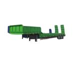 Lowboy Truck Heavy Mechanical Suspension Jost Kingpin Multi Axle Lowbed Semi