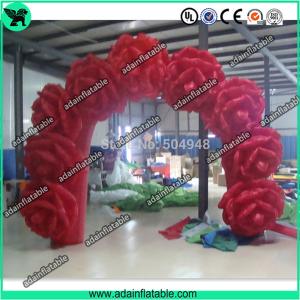 Quality Wedding Decoration Inflatable Rose Flower Arch Event Inflatable Archway wholesale