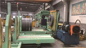 Quality High Speed Horizontal Steel Coil Packing Line OD 800-1500mm wholesale