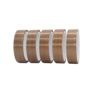 Quality Dimensional Stability PTFE Coated Tape Silicone Adhesive PTFE Fiberglass Tape wholesale