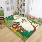 Cartoon Crystal Velvet Sofa Bedroom And Living Room Floor Carpets 100*180cm