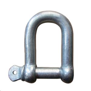 Quality JIS Type Dee Screw Pin Anchor Shackle With Pin Zinc Painted wholesale