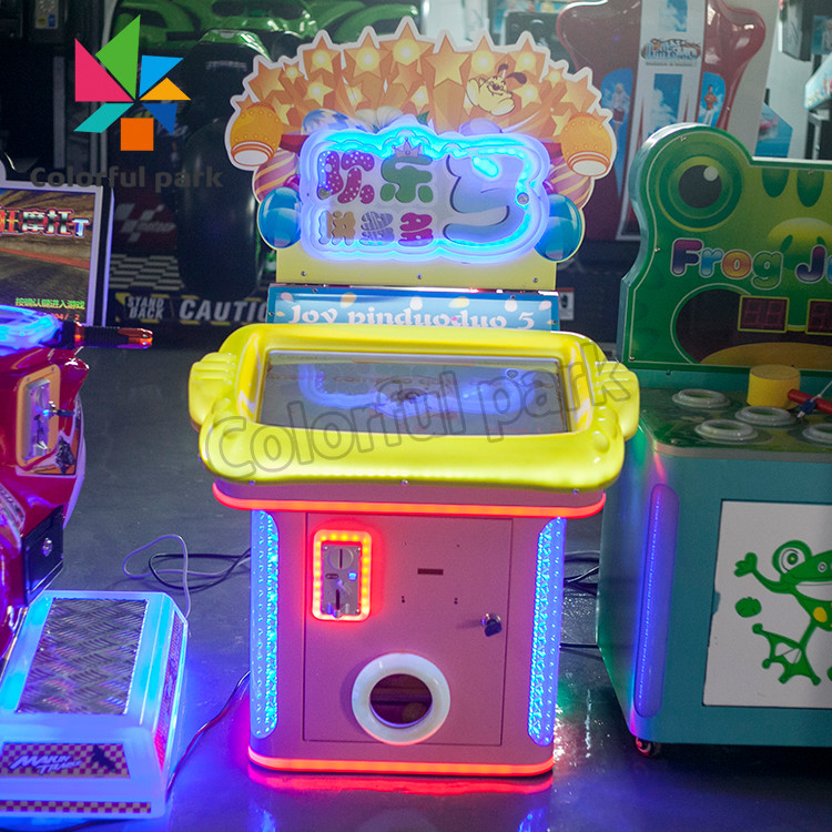 Coin up capsule indoor arcade Kids Happy Jigsaw puzzle coin operated Video Game Machine For Sale