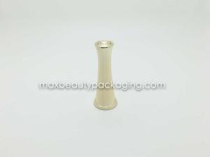 Quality N2023 uv metallic gold coating finish nail polish cap nail polish packaging plastic cap flat brush any bottle wholesale