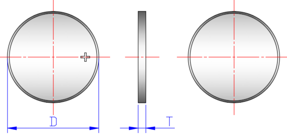 8*0.7mm,3mhz,10mhz piezo ceramic transducer disc coupling freqency 10MHZ use for Beauty machine