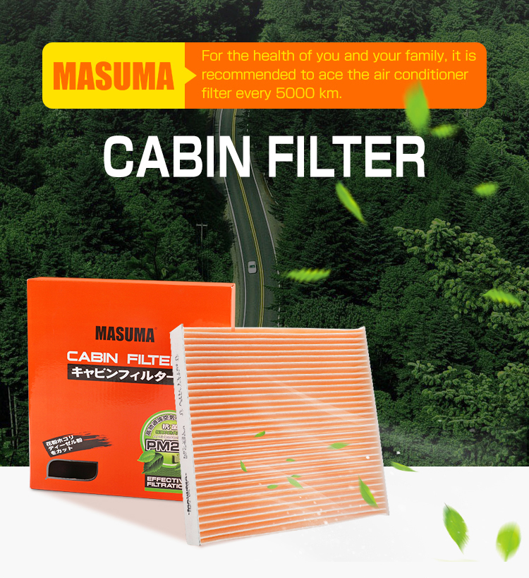 Activated Carbon MASUMA Auto Cabin Filter 4B0819439A for AUDI A6 JAPAN Car Model