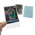Sports Card Inner Card Sleeves 65x90mm Custom Waterproof Clear Plastic Card