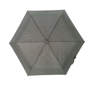 Quality Small Black 6 Ribs Automatic Open And Close Umbrella With Super Light Weight wholesale