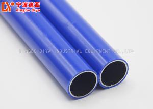 Quality Colorful PE Coated Lean Tube DY180 Round Shape For Tube And Bracket Racking wholesale