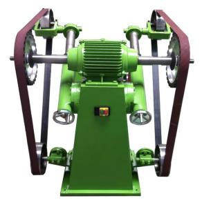 Quality Welding Parts Automatic Polishing Machine Sand Belt Metal Polishing 255kg wholesale