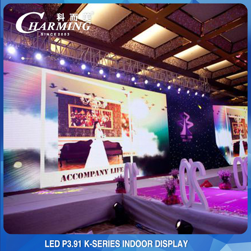 P3.91 Indoor Flexible LED Screen High Refresh 4k Aluminum Alloy Cabinet