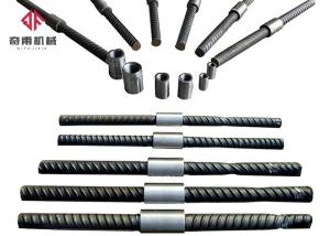 Quality 40Cr Stainless Steel Rebar Couplers For Steel Reinforcement Reducing Pipe Joints wholesale