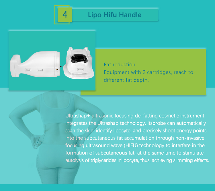 Skin Tightening HIFU Slimming Machine Professional 9D For Face Body