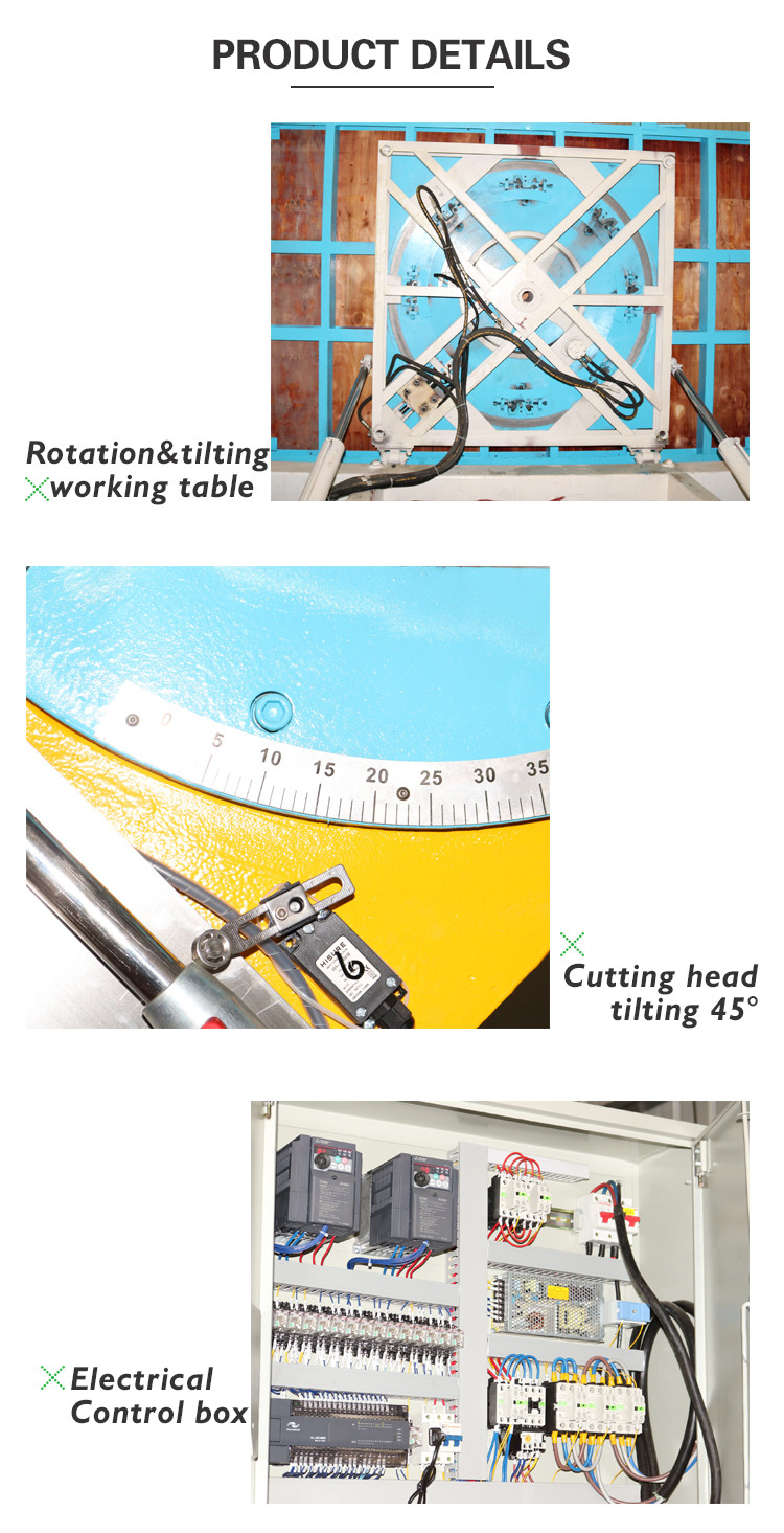 625mm Blade Bridge Saw Cutting Machine