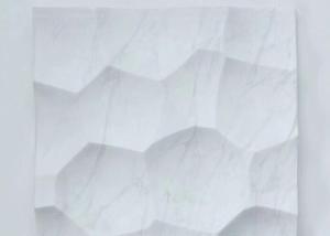 Quality Beautiful Veins Natural Stone Tile Peal White Marble Slab For Background Wall Decoration wholesale