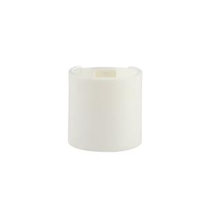 Quality 24/410 White PP Disc Top Cap Cosmetic Bottle Disc Top Closure For Lotion Packaging wholesale