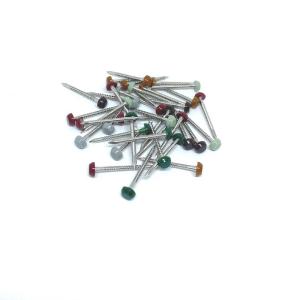 Quality Nylon PA6 Annular Ring Plastic Headed Pins Stainless Steel 304L wholesale