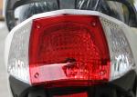 Red Plastic Body Gas Motor Scooter , Gas Powered Mopeds For Adults 80km/h Max
