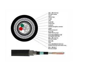 Quality GYTA53+33 Outdoor Fiber Optic Cable Double Steel Layer Underwater Armored Submarine Cable wholesale