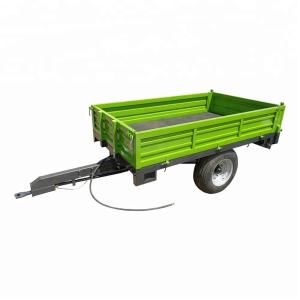 Quality Hydraulic Rear Dumping Truck Tractor Farm Trailer 350mm 8 Ton Agricultural Tools wholesale