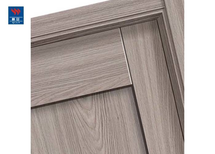 Fire Retardant Waterproof WPC Interior Wood Doors With Frames