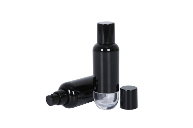 Combination Cosmetic Packaging Set 35ml Acrylic Skin Base Foundation Bottle And 10ml Eye Shadow Jar