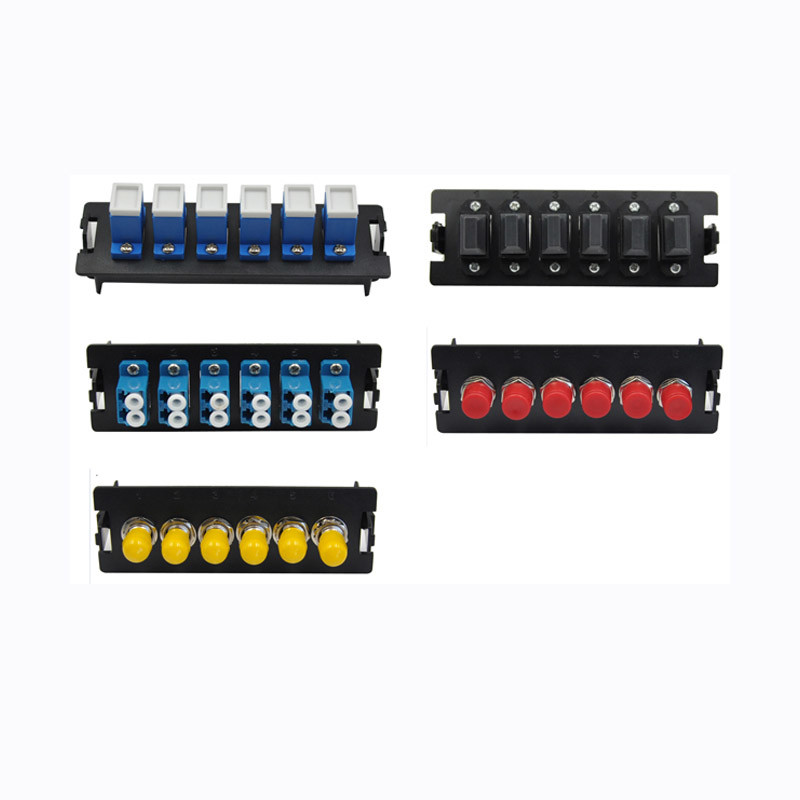 MTP MPO Cassette Module With Patch Cord Connector And Corning Fiber Optic Cable