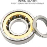 40 mm B7210E B7210-E-T-P4S brass cage Angular Contact Ball Bearing