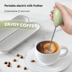 Country Markets 3.7V ABS 304 Stainless Steel Electric Petite Milk Agitator