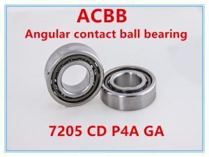 Quality 7205 CD GA P4A Angular Contact Ball Bearing wholesale