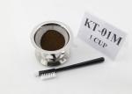 1 Cup Paperless 304 Stainless Steel Coffee Maker Gift Set for Personal Use